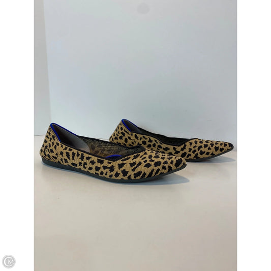 Shoes Flats By Rothys In Animal Print, Size: 6.5
