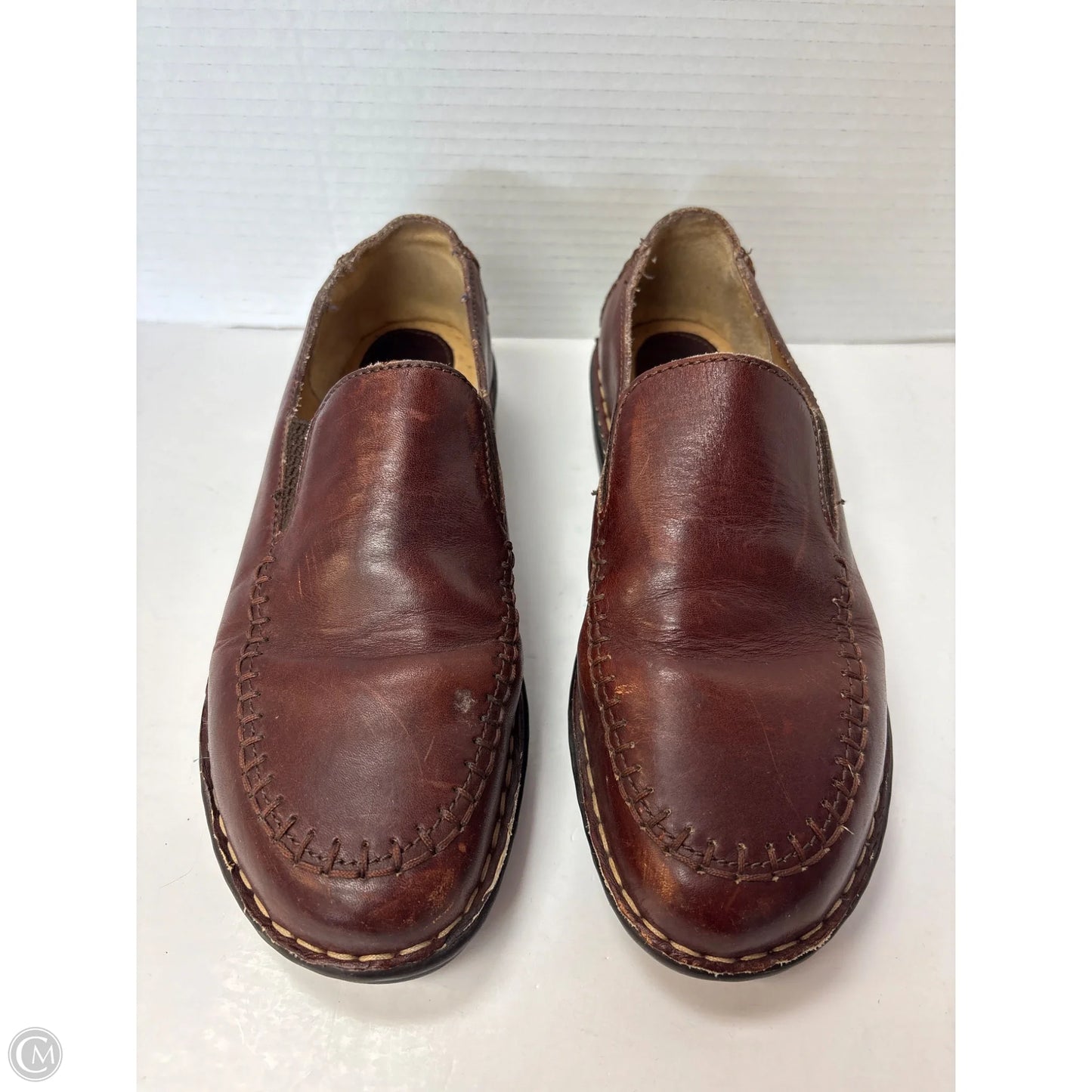 Shoes Flats By Born In Copper, Size: 9.5