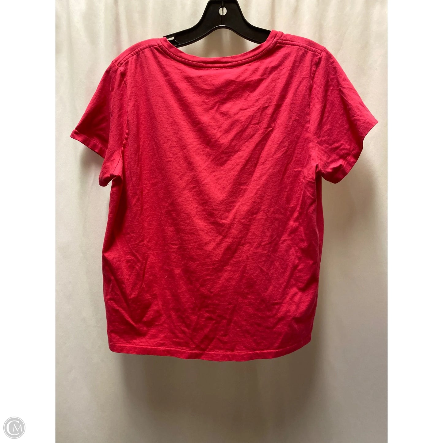 Top Short Sleeve By Ralph Lauren In Pink, Size: Xl