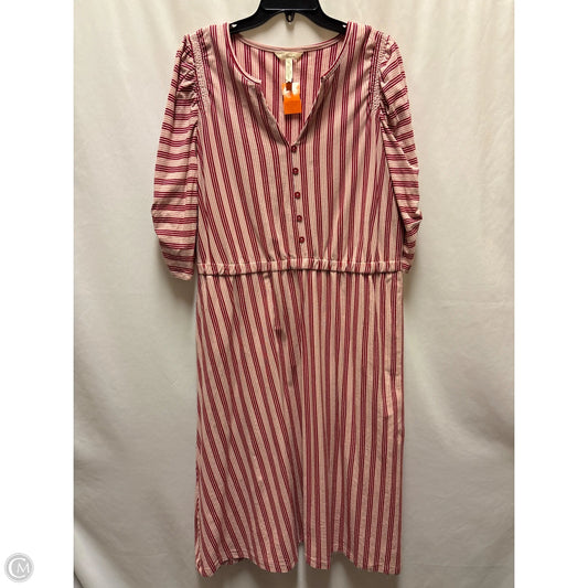 Dress Casual Maxi By Matilda Jane In Pink, Size: Xl