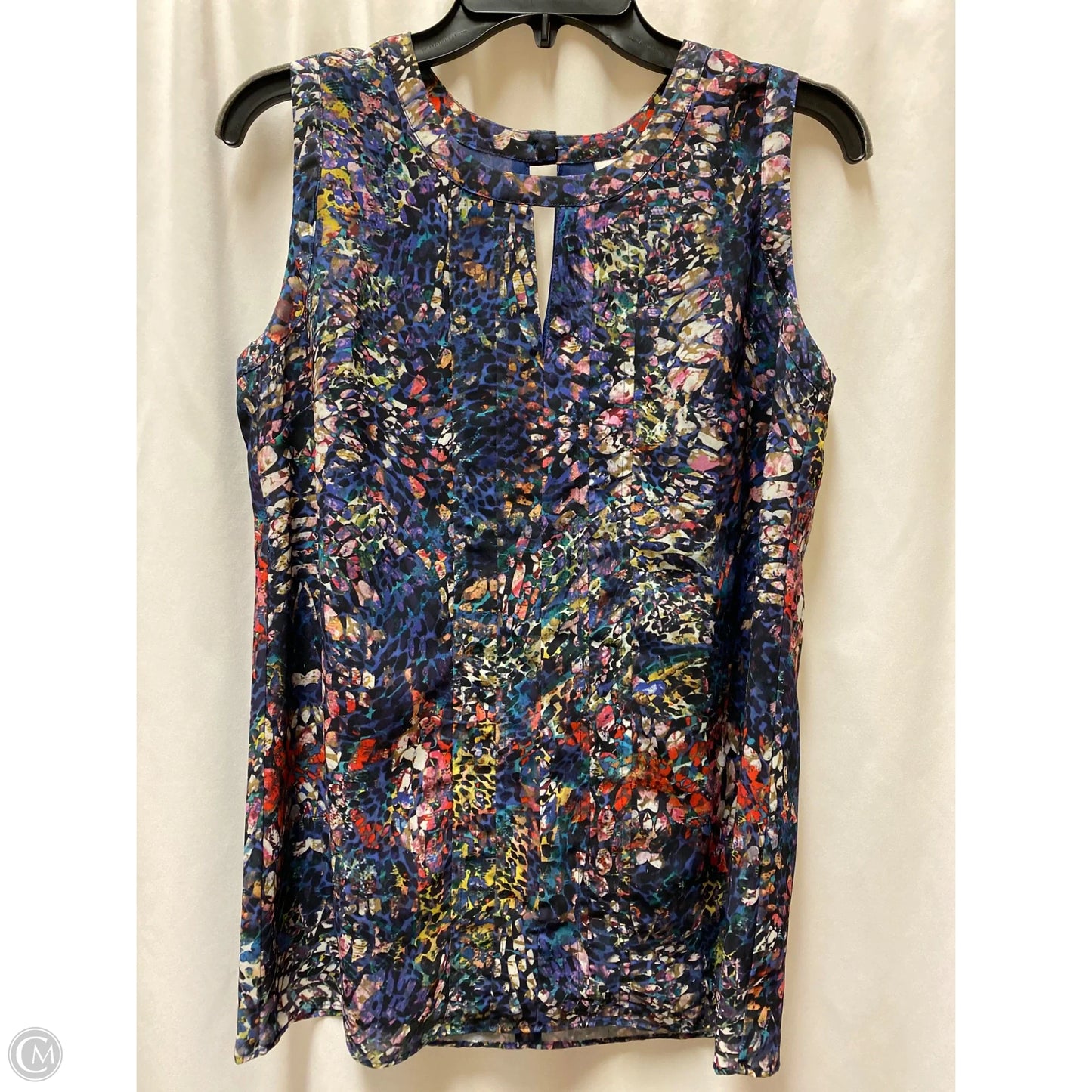Top Sleeveless By Cabi In Blue, Size: S