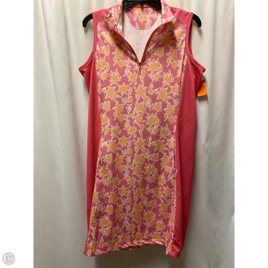 Swimwear Cover-up By Clothes Mentor In Pink, Size: M