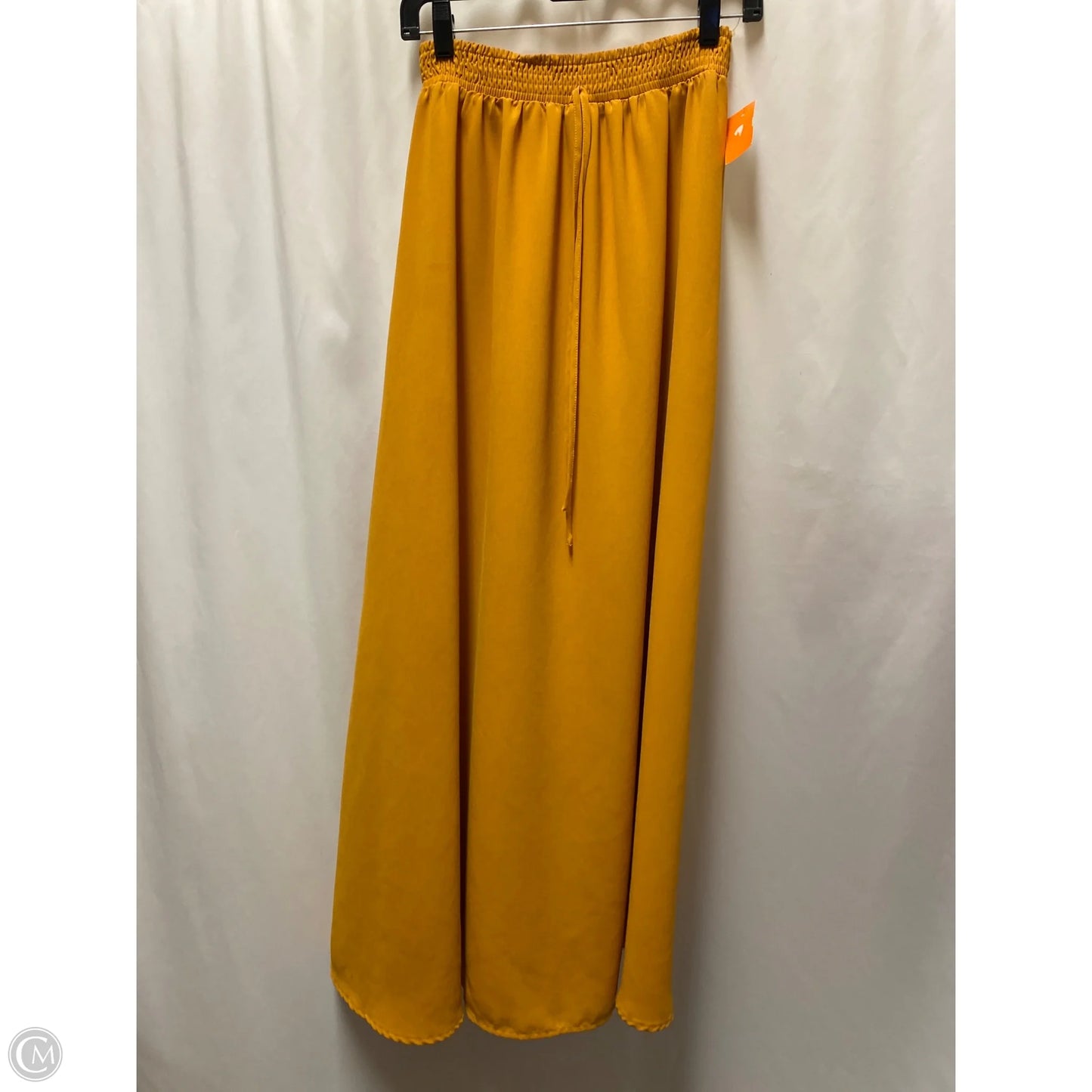 Skirt Maxi By Shein In Orange, Size: M