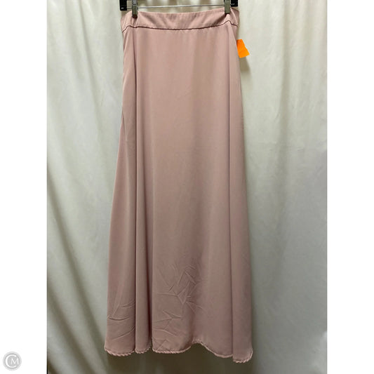 Skirt Maxi By Shein In Pink, Size: L