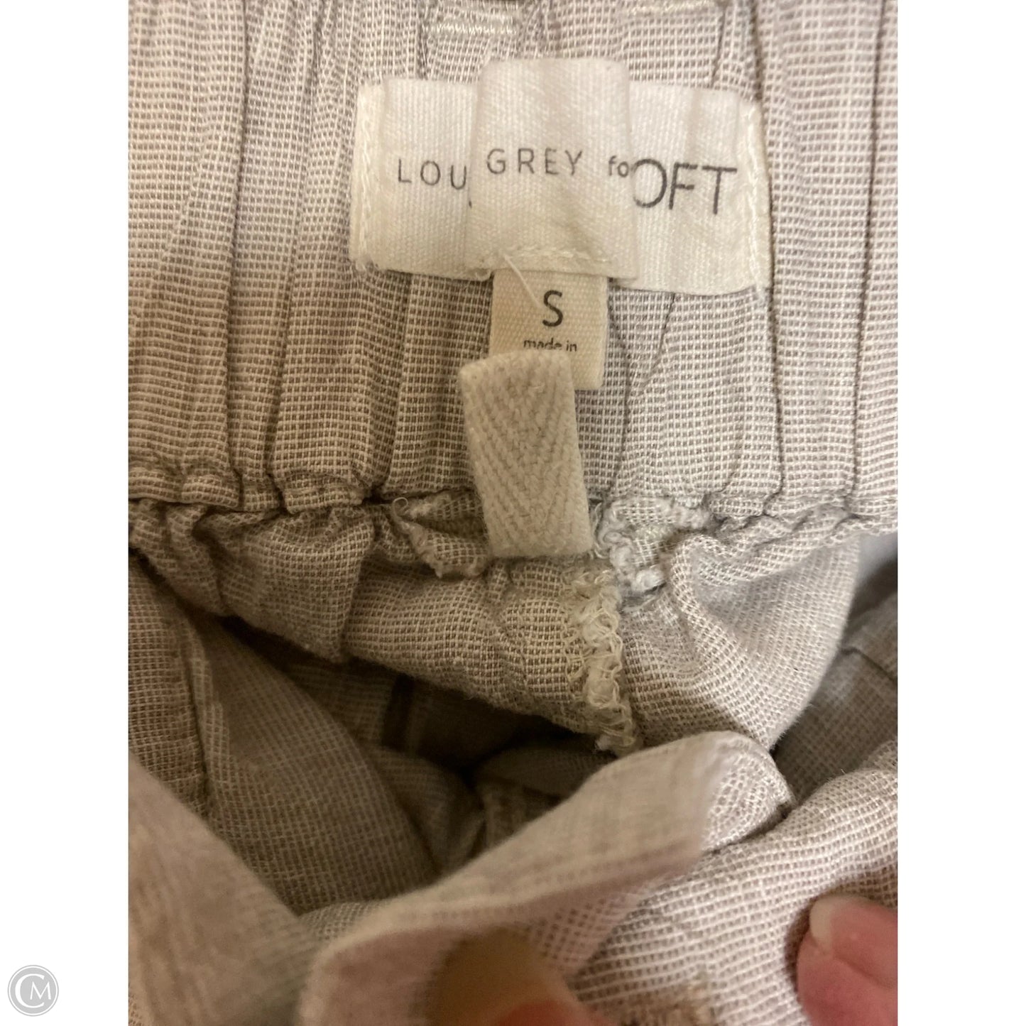 Shorts By Loft In Grey, Size: S