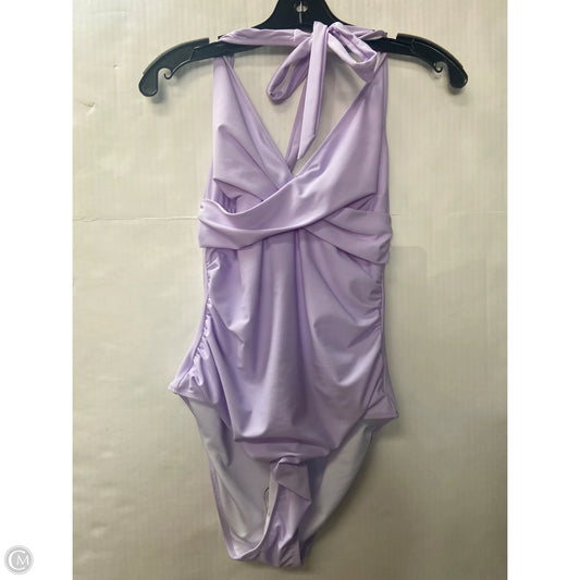 Swimsuit By Clothes Mentor In Purple, Size: L