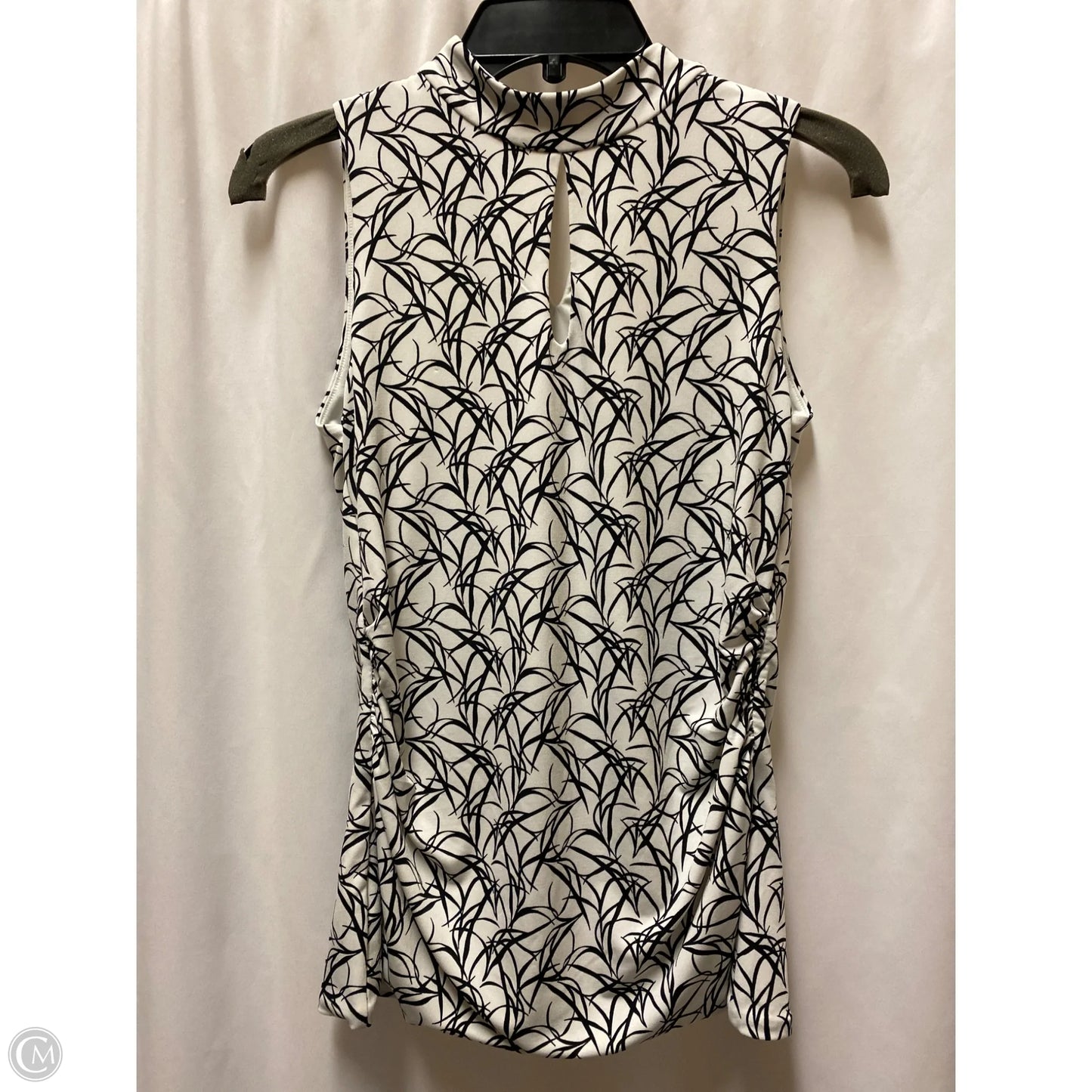 Top Sleeveless By White House Black Market In Black & White, Size: S