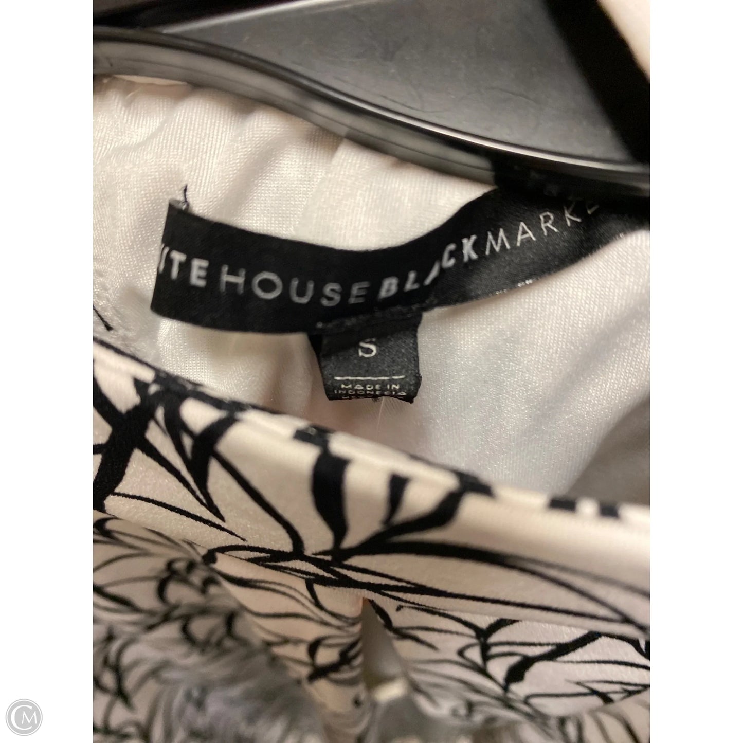 Top Sleeveless By White House Black Market In Black & White, Size: S