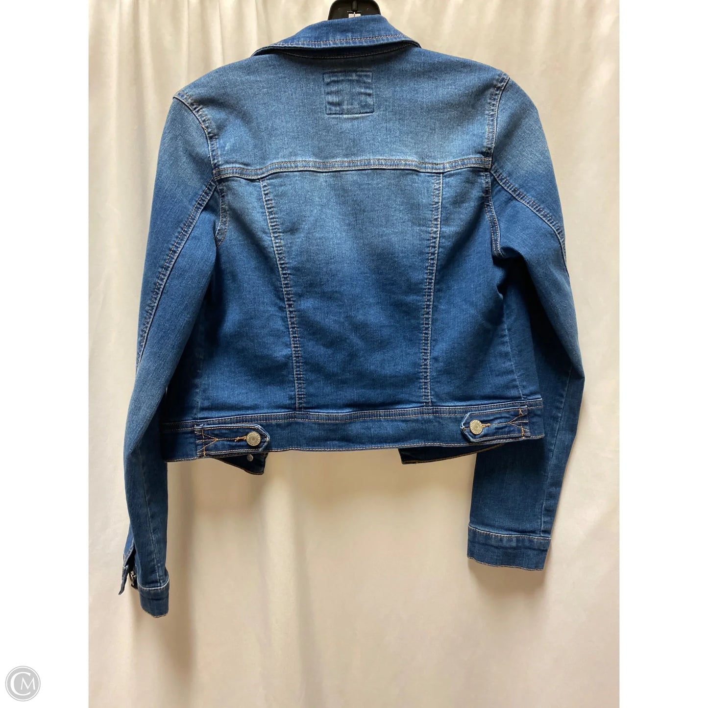 Jacket Denim By Wax Jean In Blue Denim, Size: S