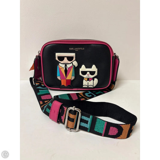 Crossbody Designer By Karl Lagerfeld, Size: Small