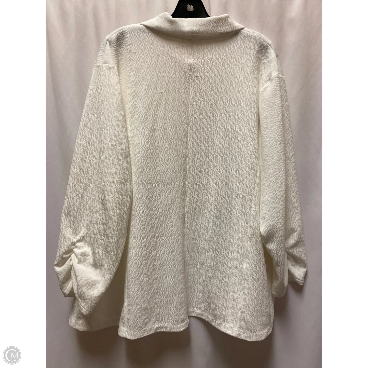 Blazer By Maurices In White, Size: 3x