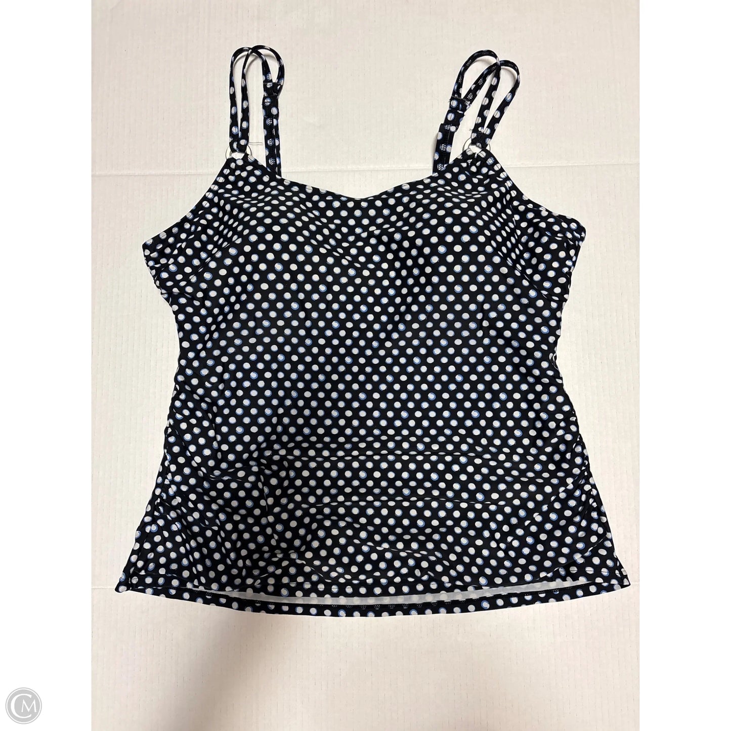 Swimsuit Top By Croft And Barrow In Blue, Size: 20