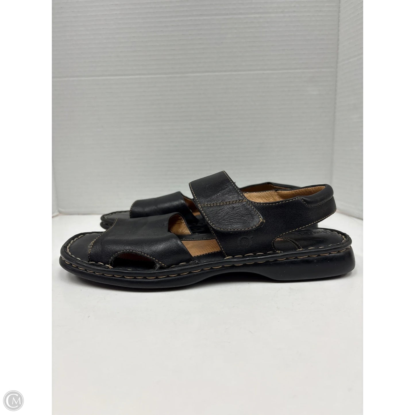 Sandals Flats By Born In Black, Size: 9