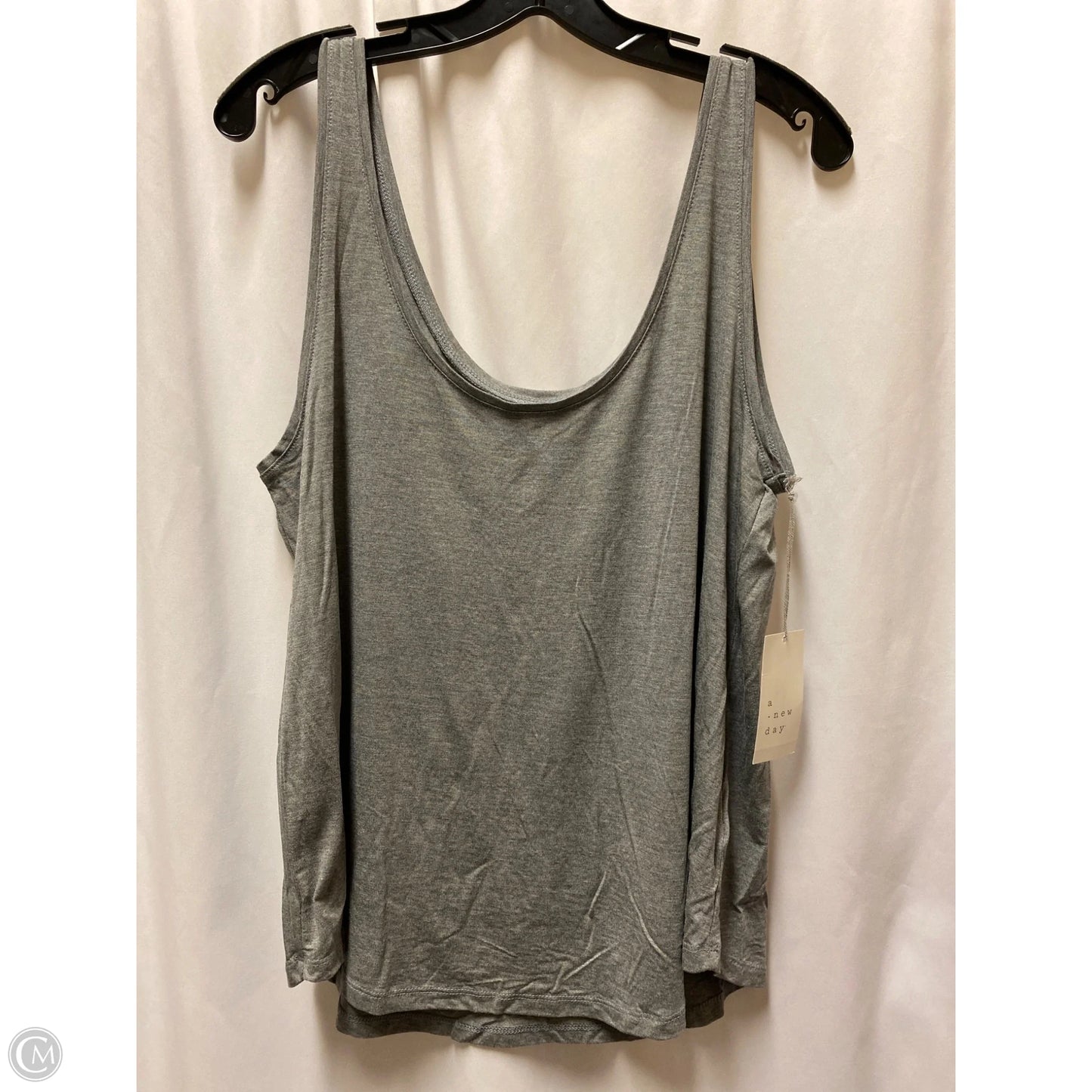 Tank Top By A New Day In Grey, Size: M