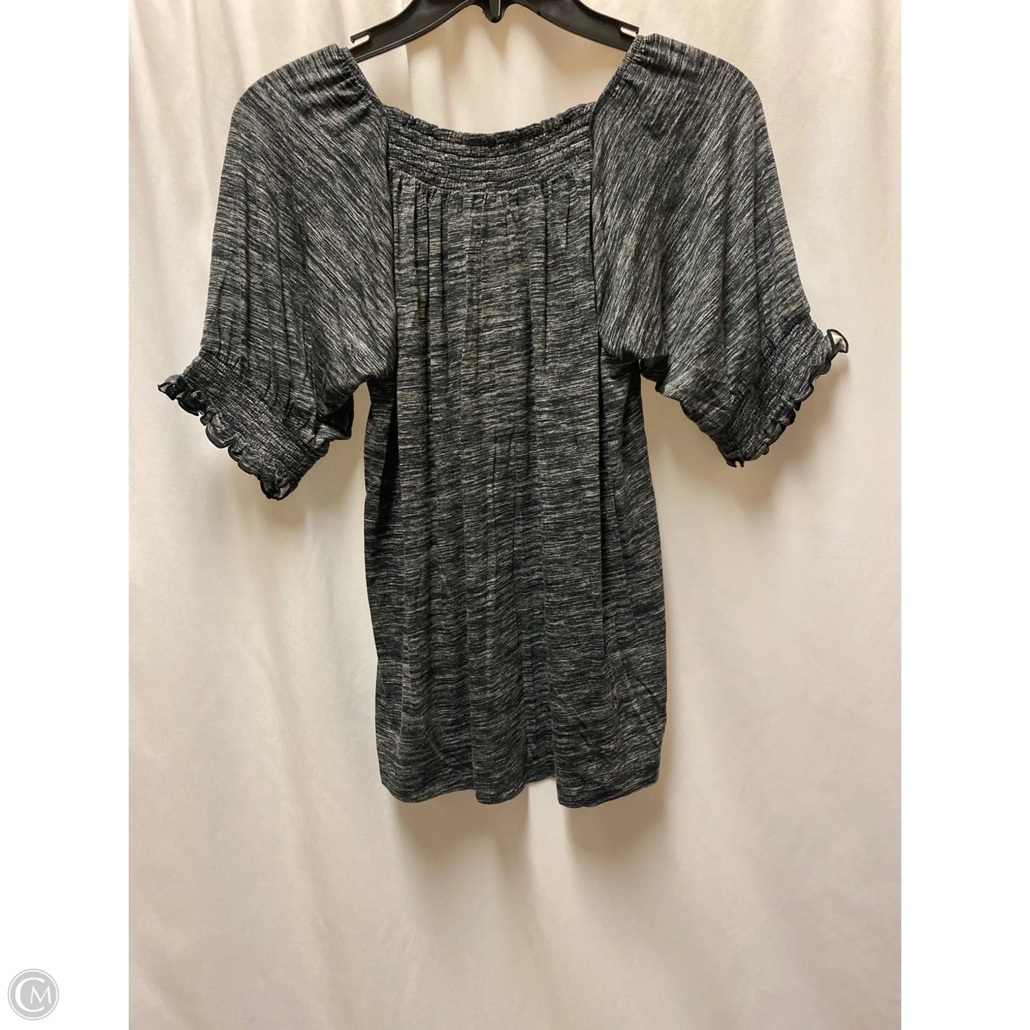 Top Short Sleeve By Lularoe In Black, Size: M