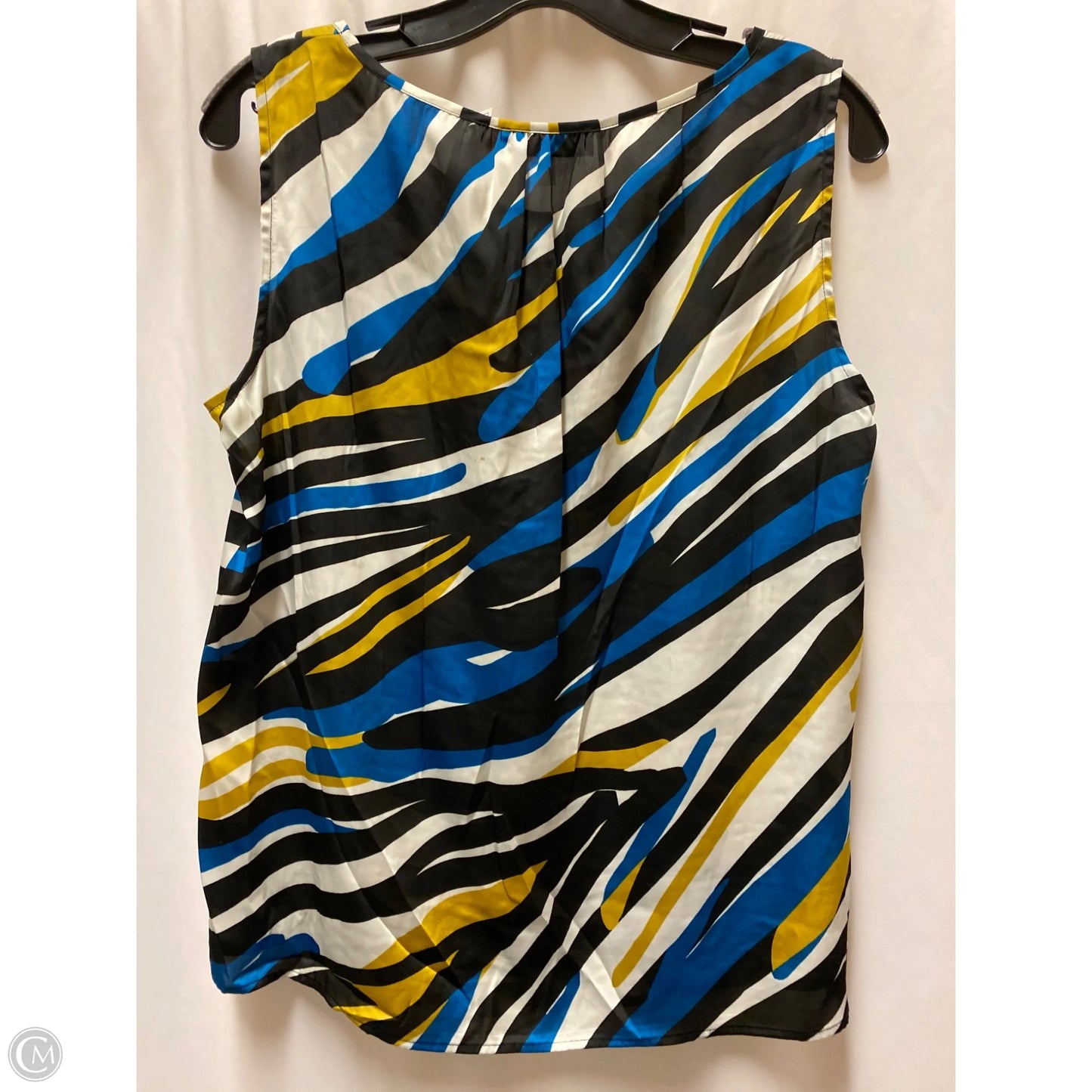 Tank Top By Nine West In Blue, Size: L