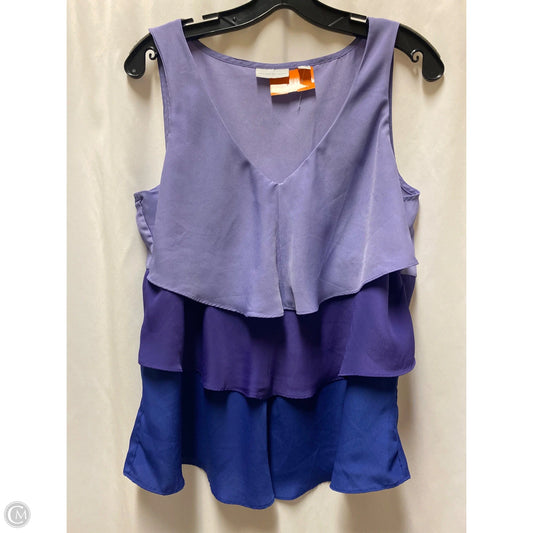 Tank Top By New York And Co In Purple, Size: L