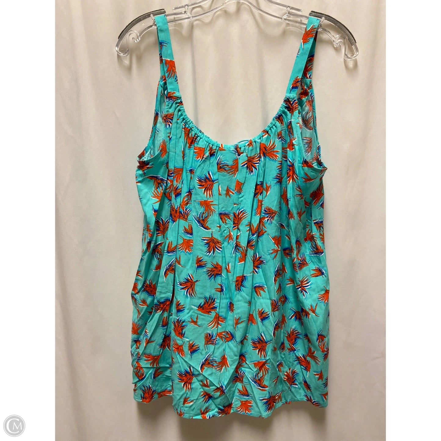 Tank Top By Cabi In Green, Size: L