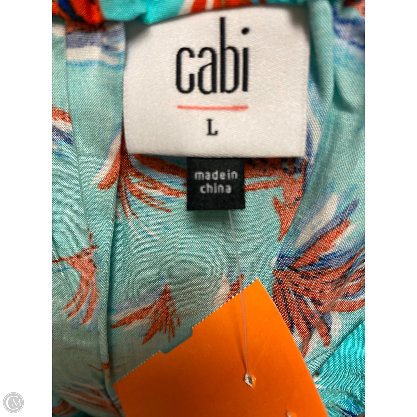 Tank Top By Cabi In Green, Size: L
