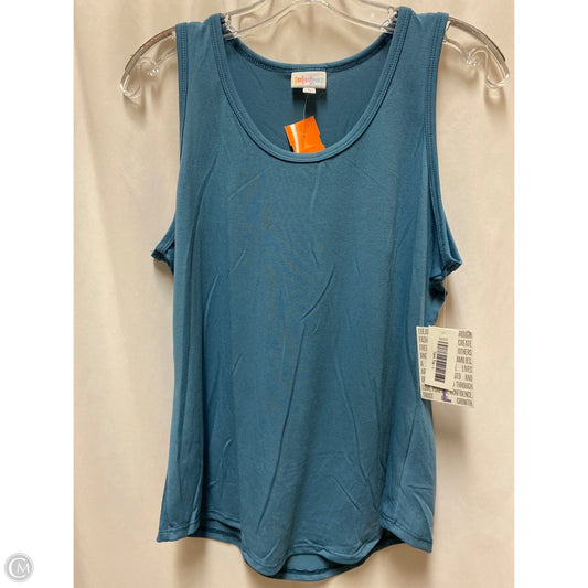 Tank Top By Lularoe In Blue, Size: L