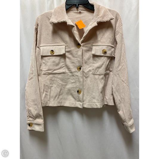 Top Long Sleeve By Clothes Mentor In Cream, Size: S