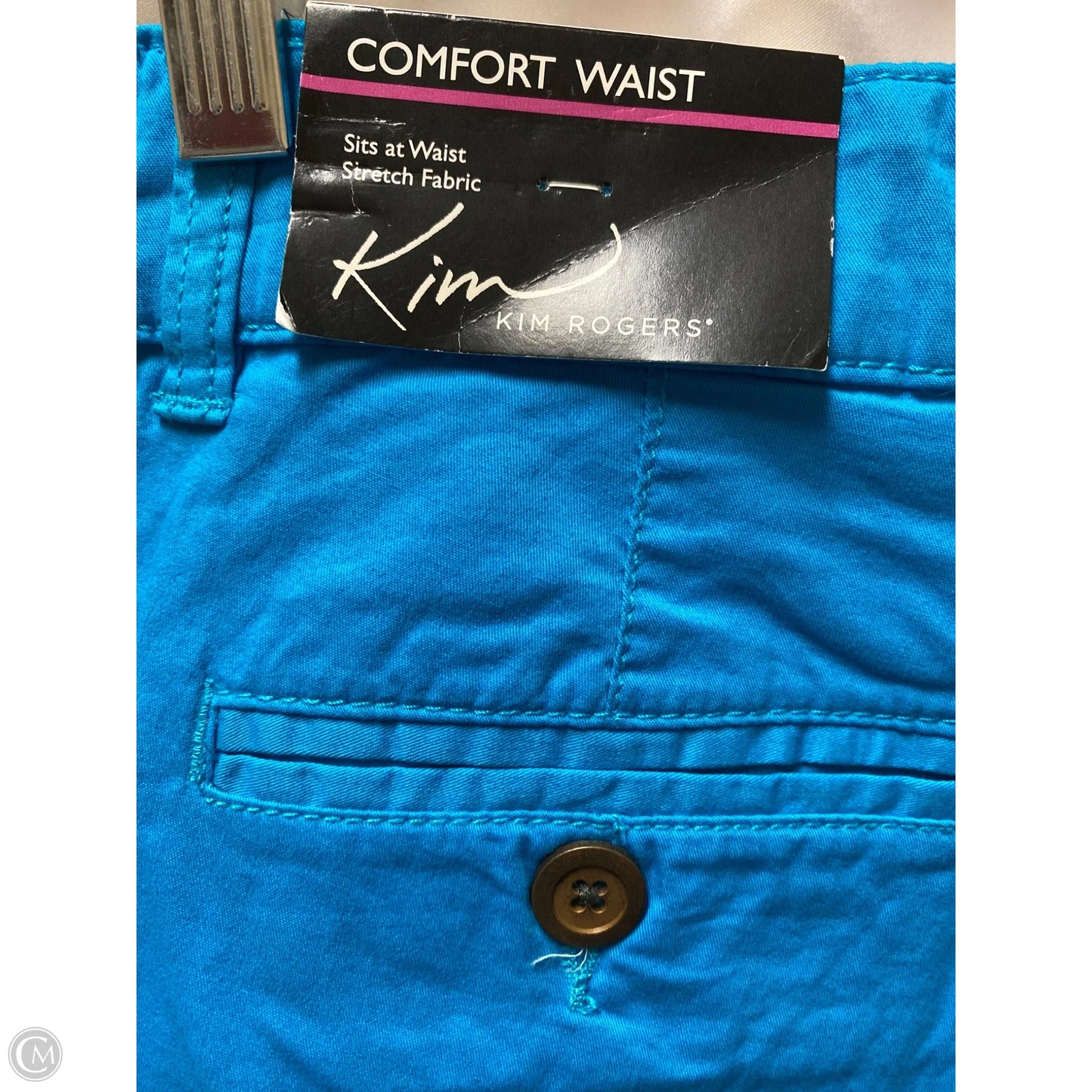 Shorts By Kim Rogers In Blue, Size: 8