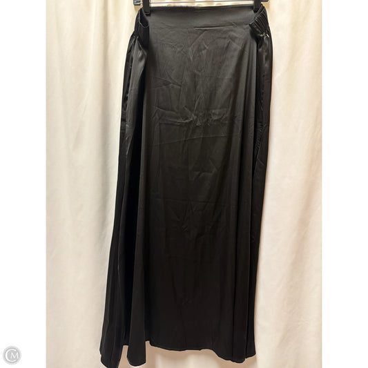 Skirt Maxi By Clothes Mentor In Black, Size: 3x