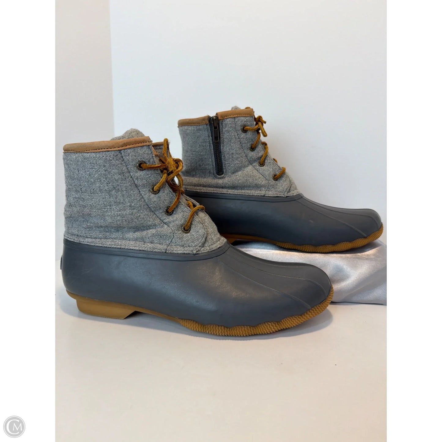 Boots Rain By Sperry In Grey, Size: 12