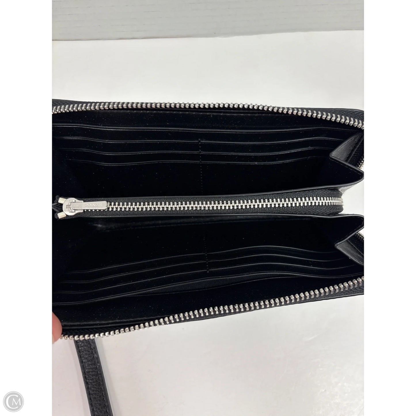 Wristlet Designer By Coach, Size: Large