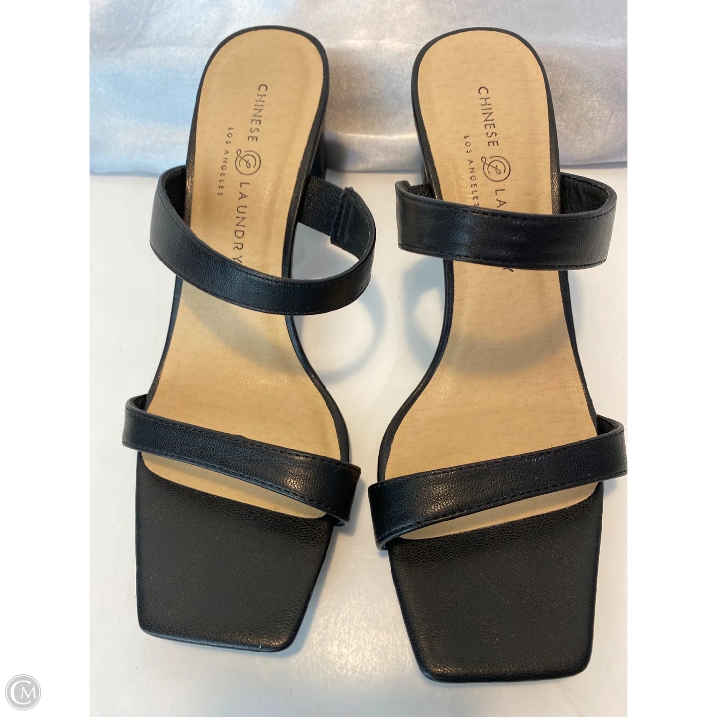 Shoes Heels Block By Chinese Laundry In Black, Size: 8.5