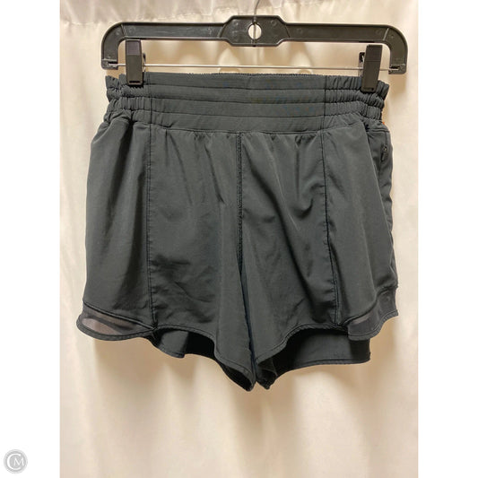 Athletic Shorts By Lululemon In Black, Size: 8