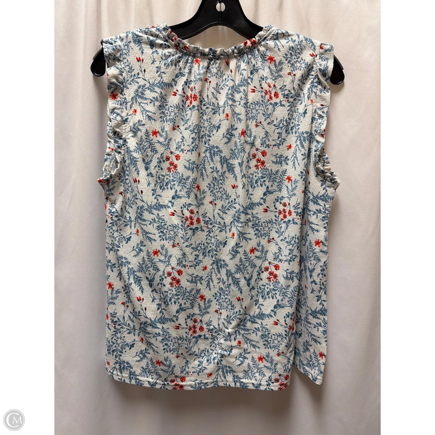 Top Sleeveless By Melloday In White, Size: L