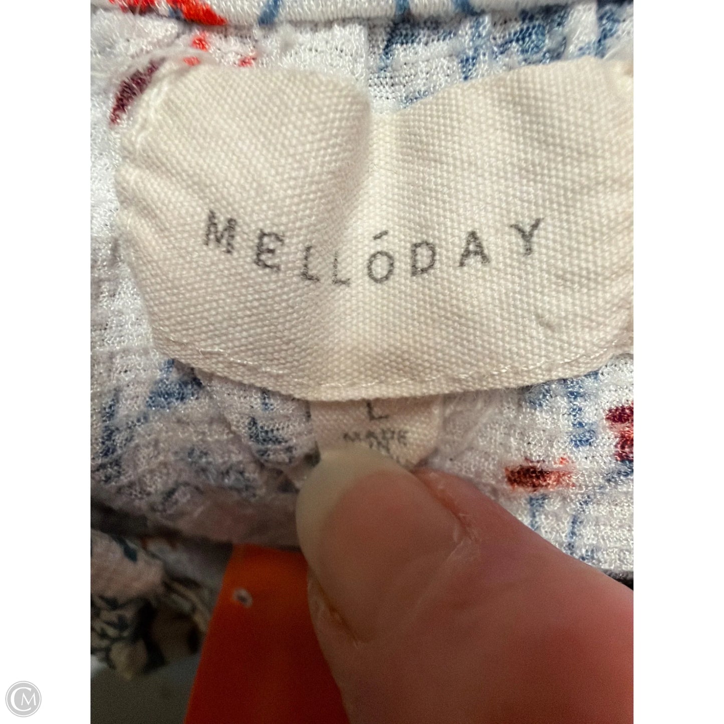 Top Sleeveless By Melloday In White, Size: L
