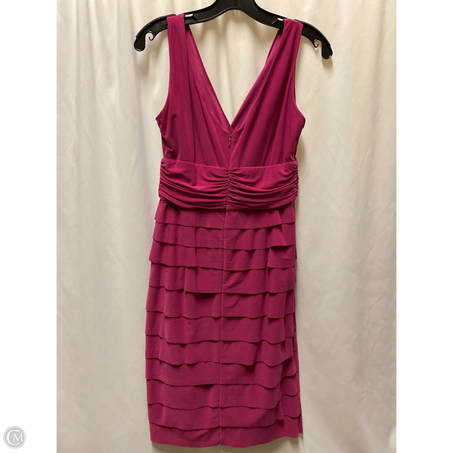 Dress Casual Midi By Jones New York In Pink, Size: Xs