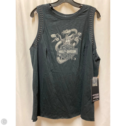 Tank Top By Harley Davidson In Black, Size: Xl