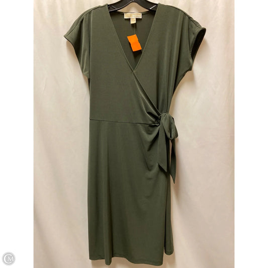 Dress Casual Midi By Michael By Michael Kors In Green, Size: M