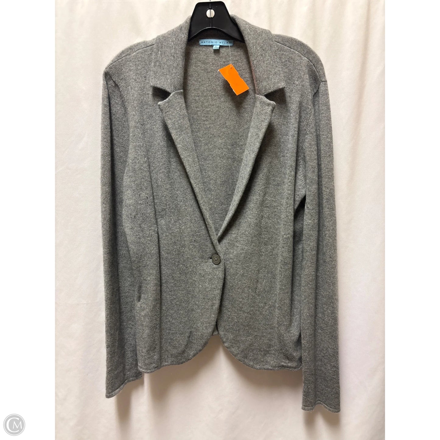Blazer By Antonio Melani In Grey, Size: L