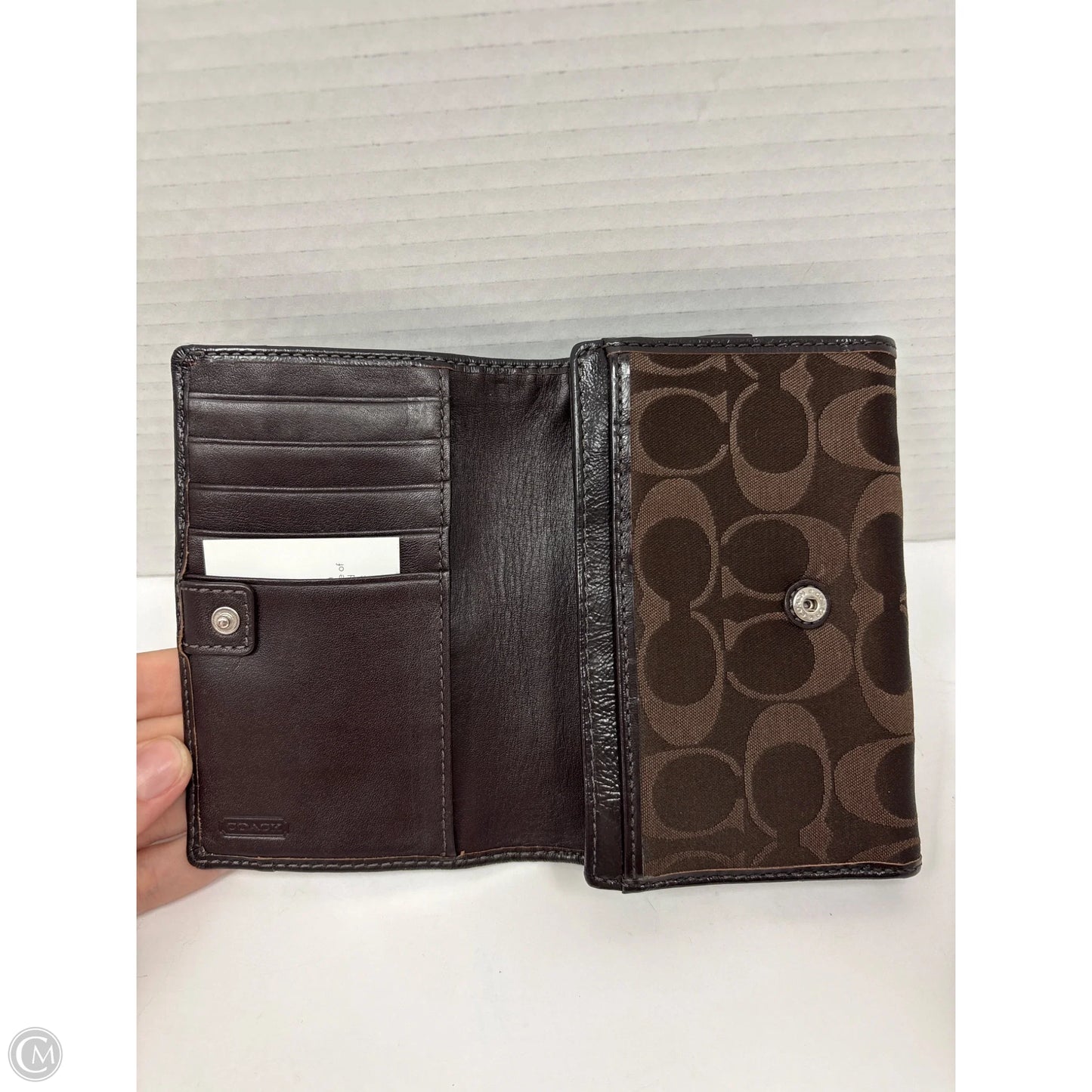 Wallet Designer By Coach, Size: Medium