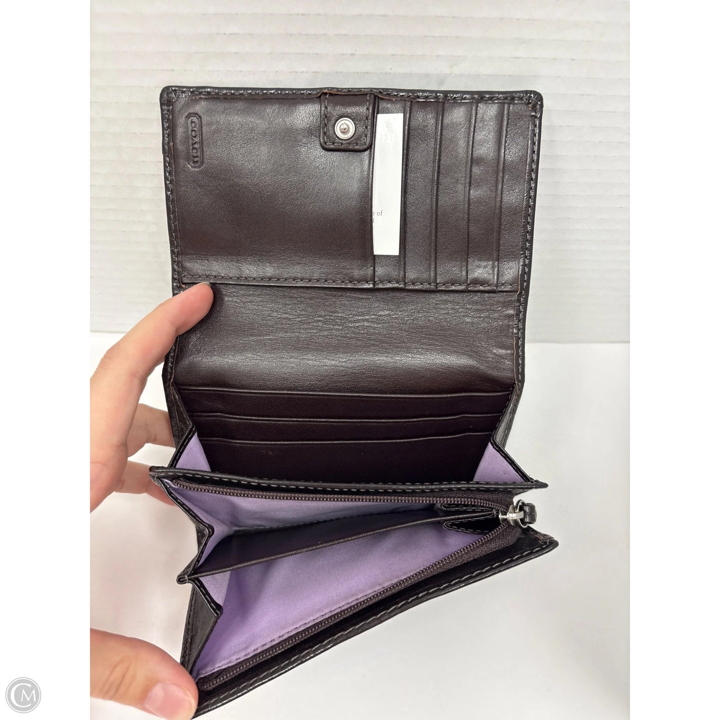 Wallet Designer By Coach, Size: Medium