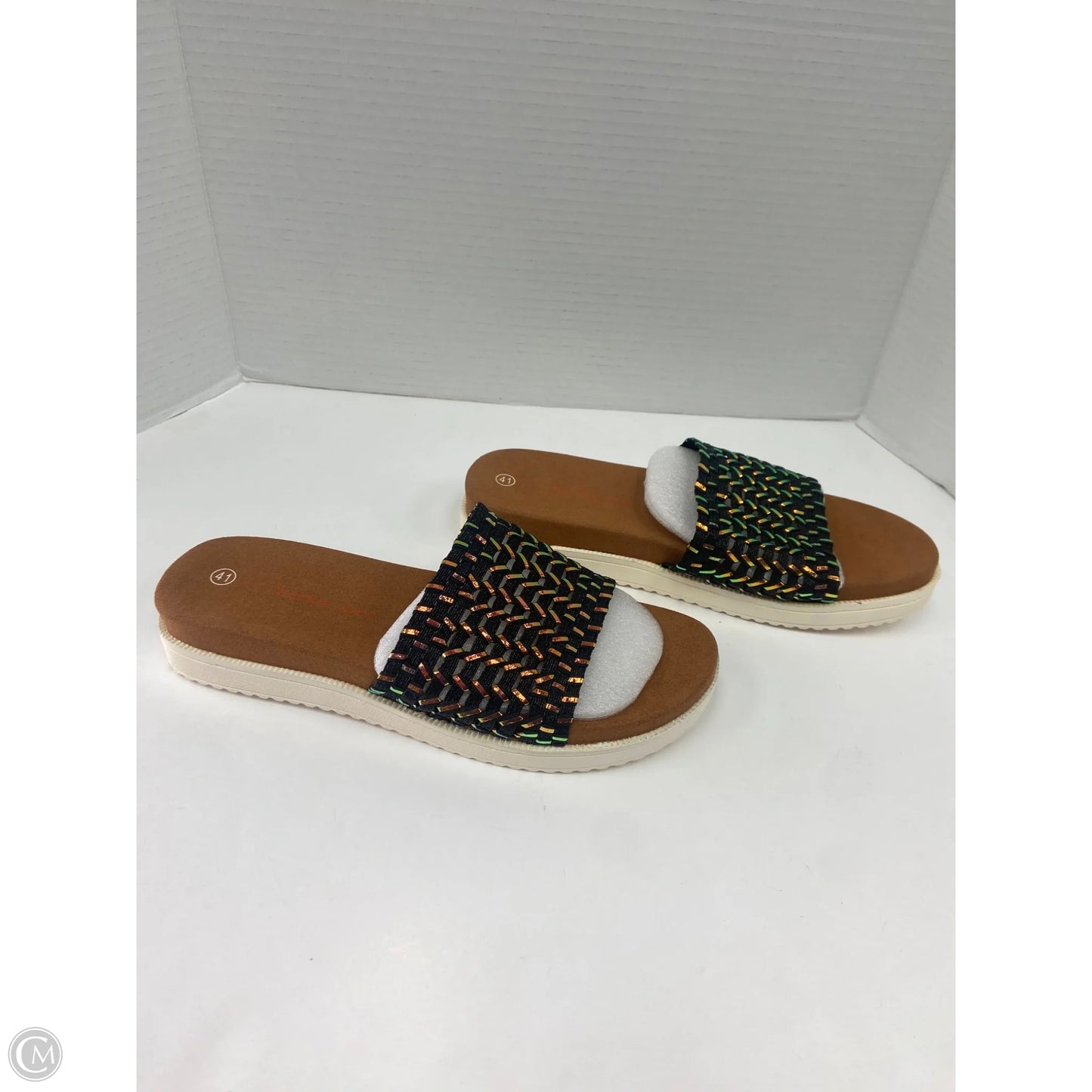 Sandals Flats By Bernie Mev In Black, Size: 10.5