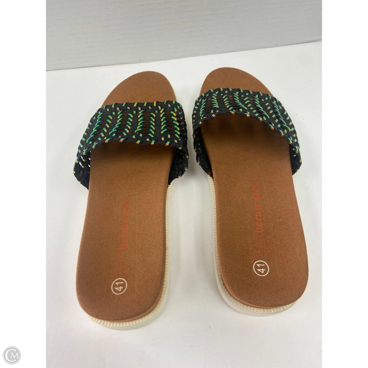 Sandals Flats By Bernie Mev In Black, Size: 10.5