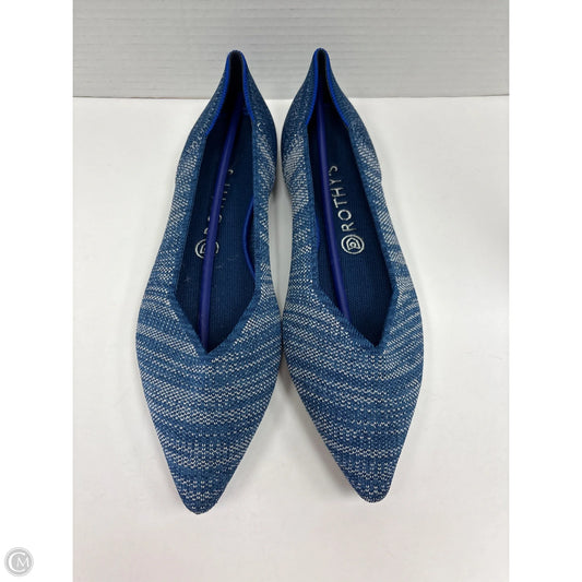 Shoes Flats By Rothys In Blue, Size: 10.5