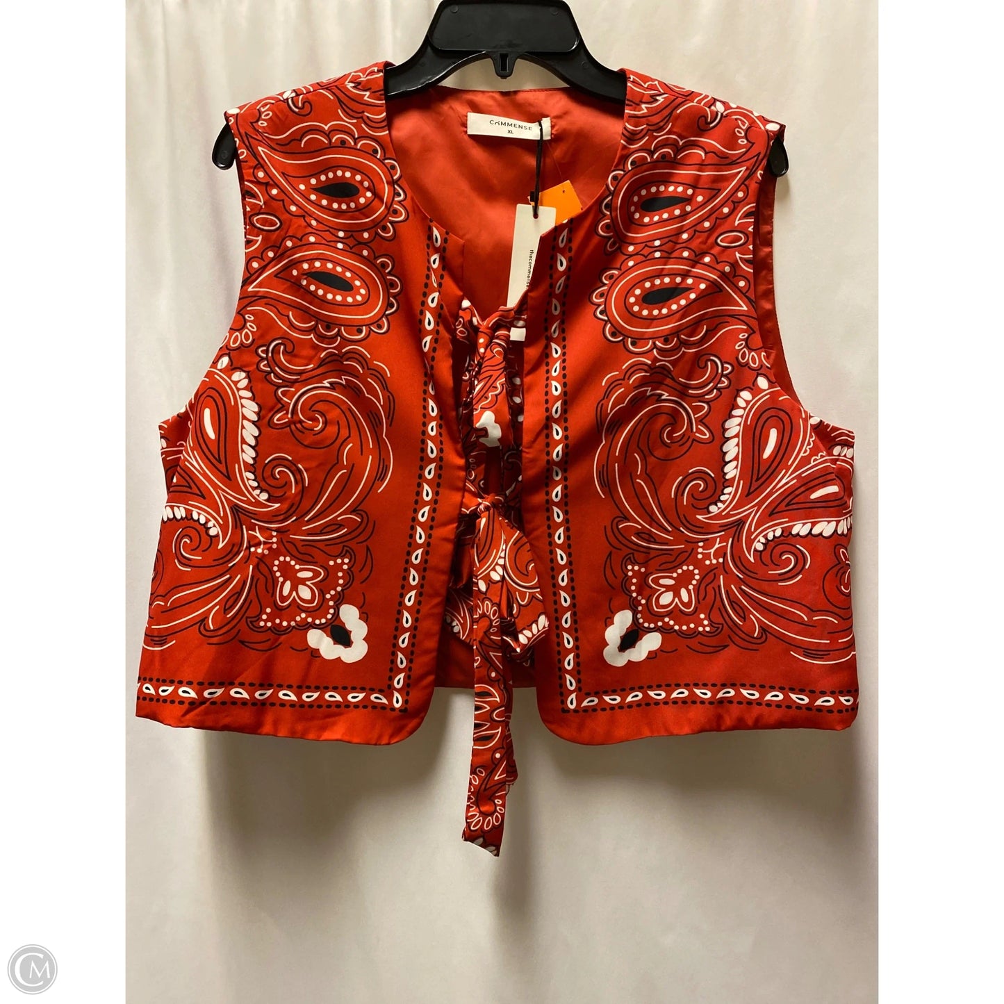 Vest Other By Commense In Red, Size: Xl
