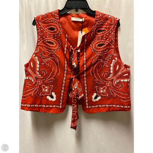 Vest Other By Commense In Red, Size: Xl