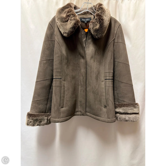Coat Other By Ellen Tracy In Brown, Size: L