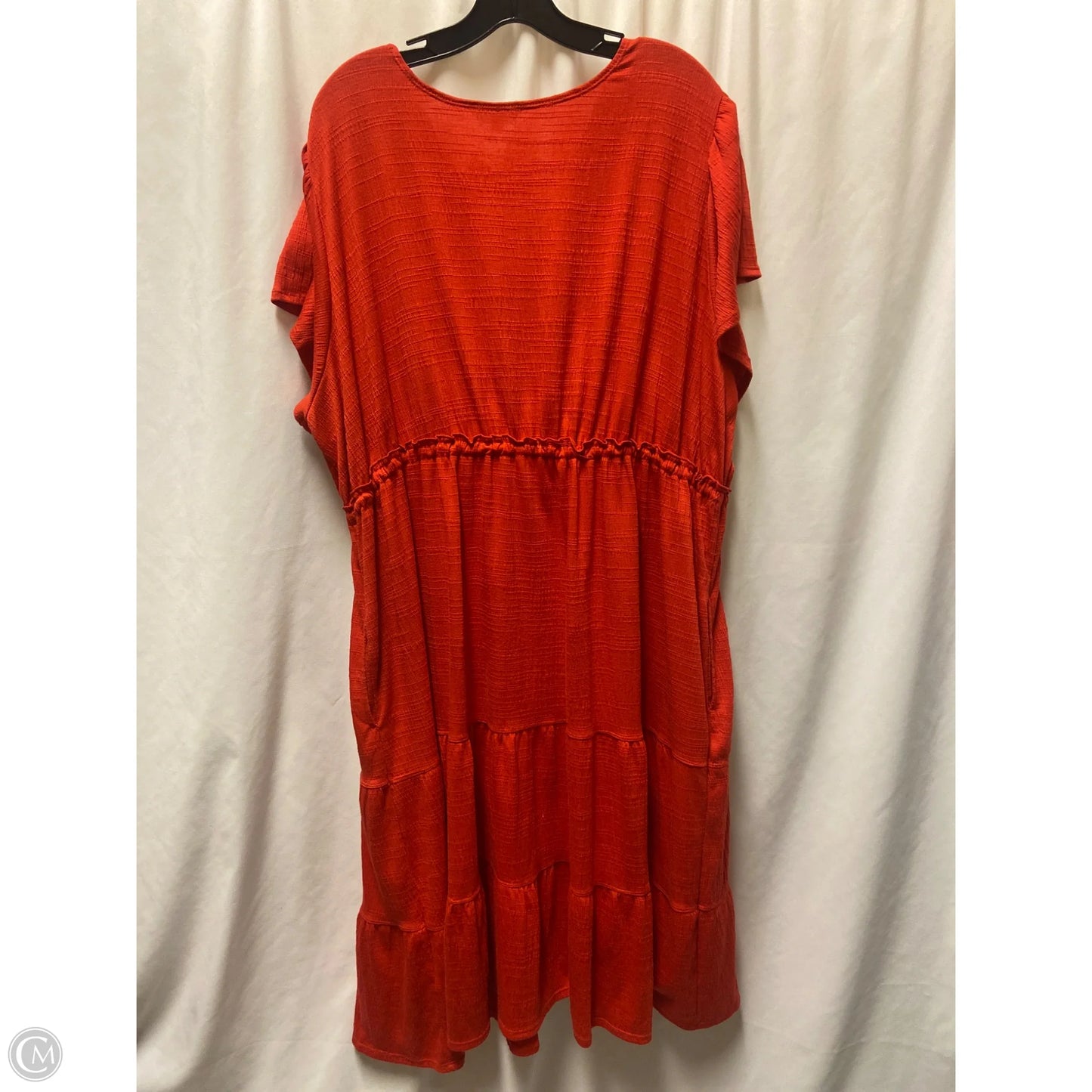 Dress Casual Maxi By Max Studio In Red, Size: 3x