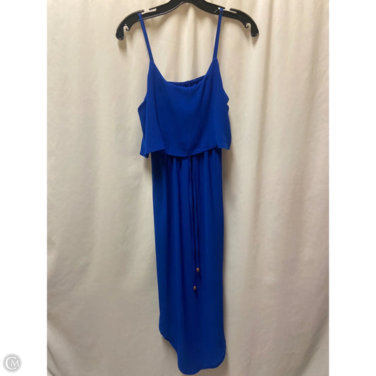 Dress Casual Short By Clothes Mentor In Blue, Size: L