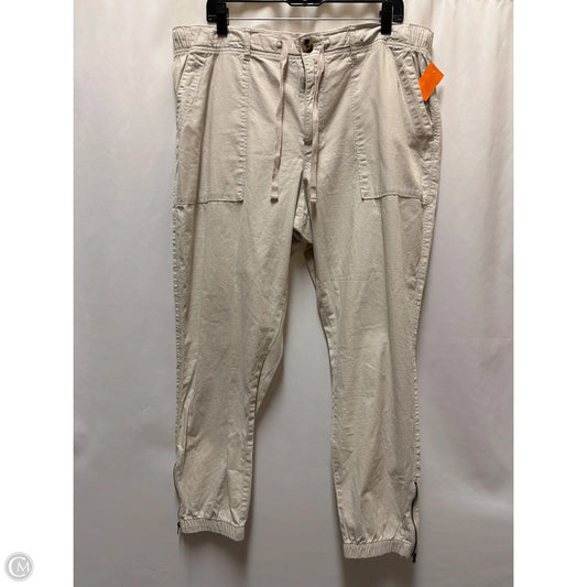 Pants Lounge By Sonoma In Tan, Size: Xl