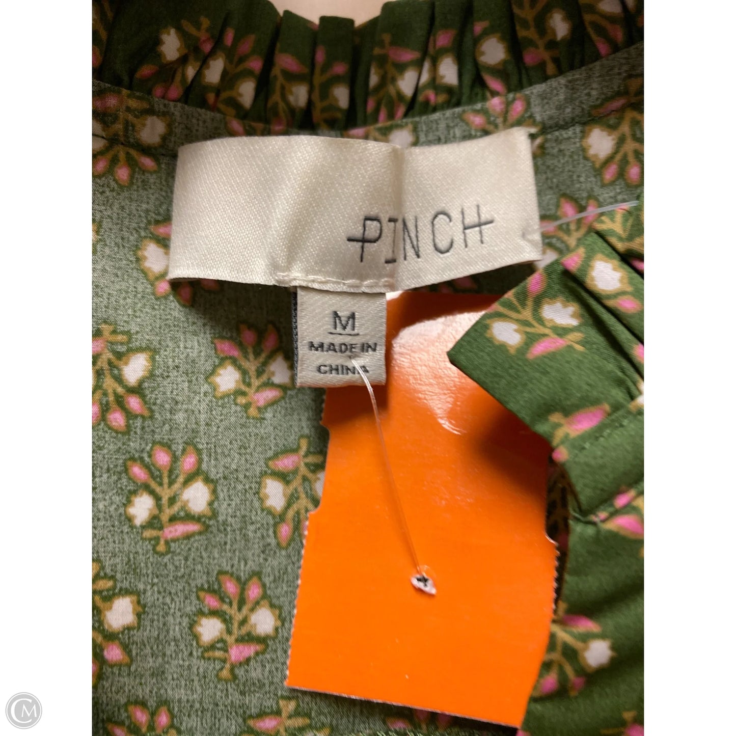 Top Short Sleeve By Pinch In Green, Size: M