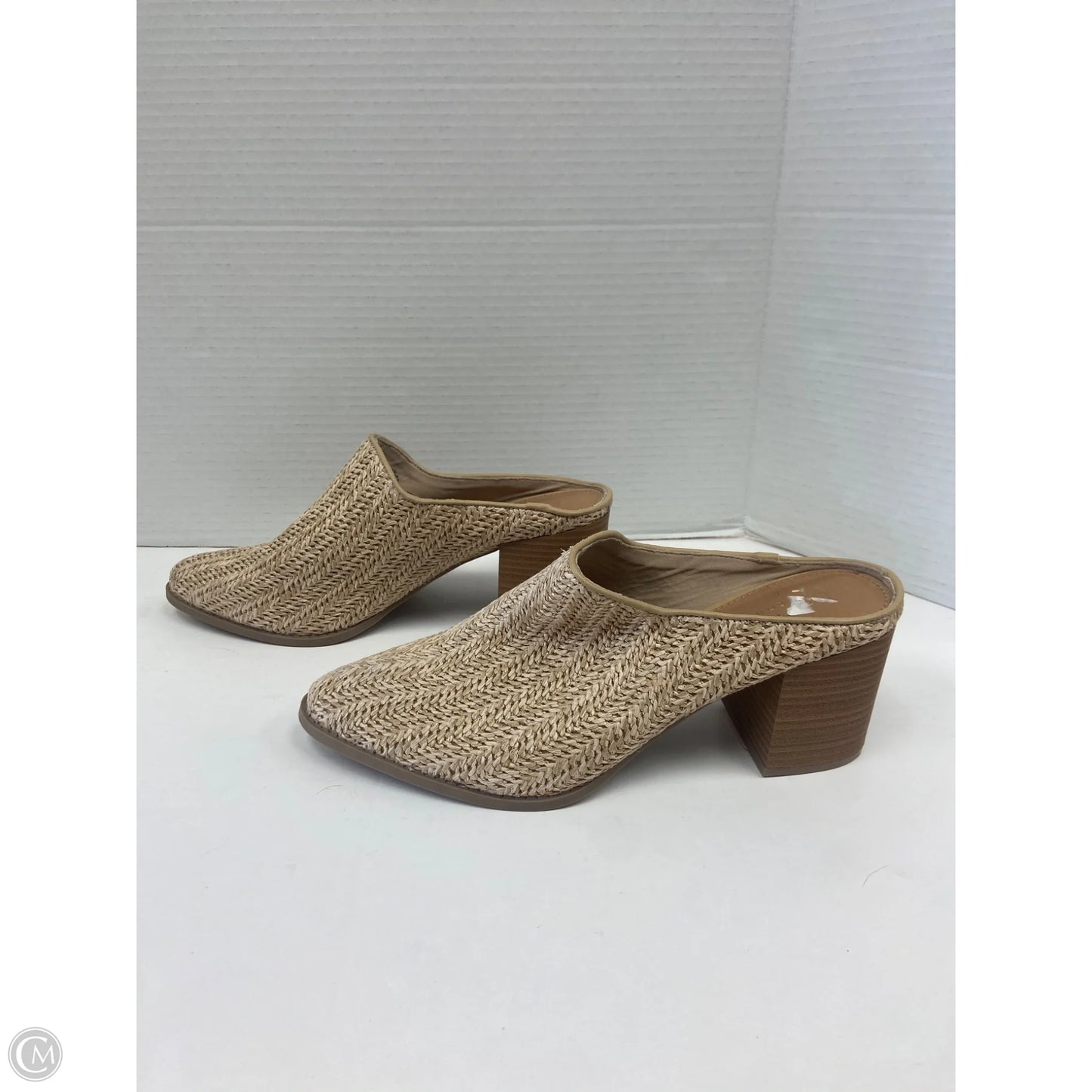 Shoes Heels Block By Lc Lauren Conrad In Tan, Size: 9.5